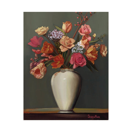 Tulips and Roses - Fine Art Print